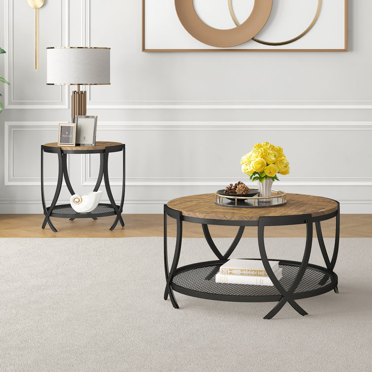 Zipcode Design™ Aumiller 2 Piece Coffee Table Set & Reviews Wayfair